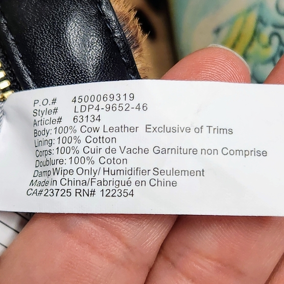 Aritzia Auxiliary Cow Leather Leopard Print Crossbody Purse - Picture 14 of 16